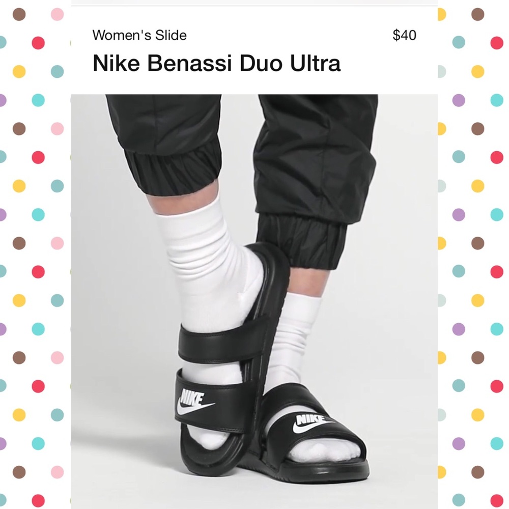 Deleting soon 🖤Nike Benassi Duo Slide